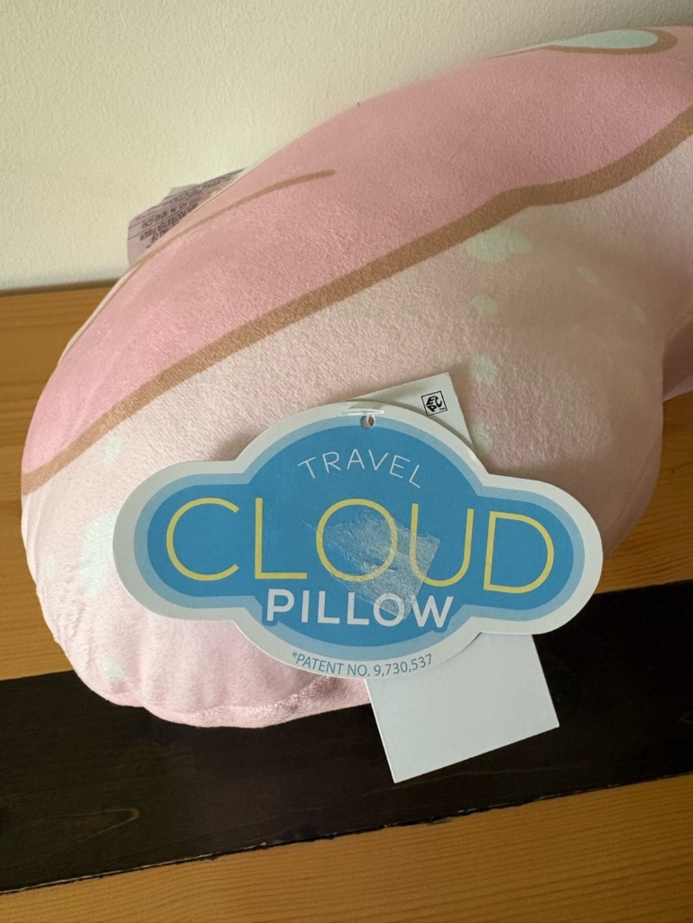 NWT! Sanrio My Melody Heart-Shaped Cloud Travel Pillow Pink Hello Kitty Plush - Picture 3 of 7